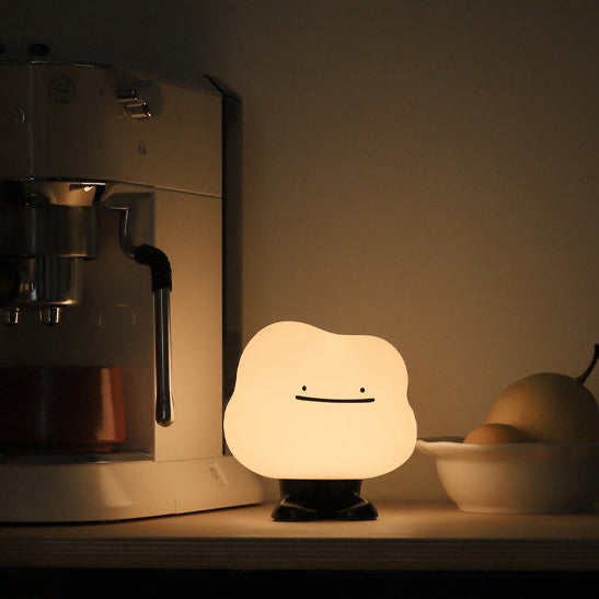 Contemporary Creative Silicone ABS Cute Cloud LED Rechargeable Night Light Table Lamp For Bedroom