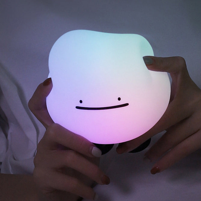 Contemporary Creative Silicone ABS Cute Cloud LED Rechargeable Night Light Table Lamp For Bedroom