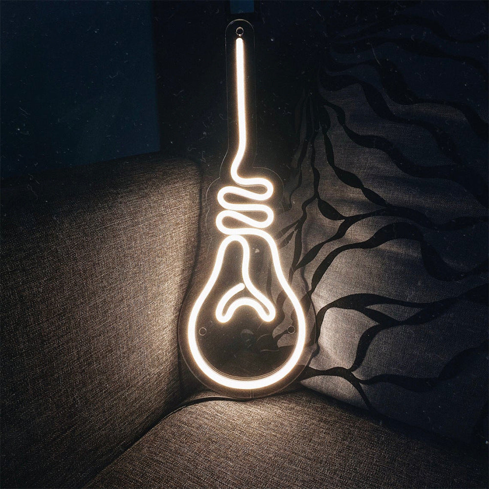Contemporary Creative Guitar Acrylic LED Wall Sconce Lamp For Living Room