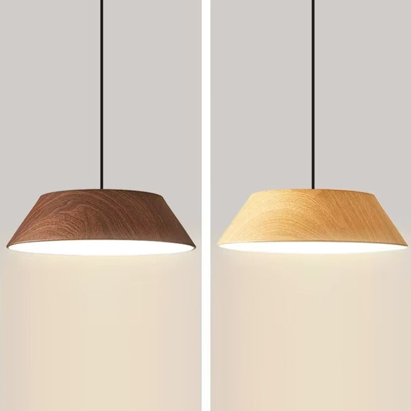 مصباح LED تقليدي ريفي على شكل صحن طائر مصنوع من الحديد والأكريليك لغرفة الطعام