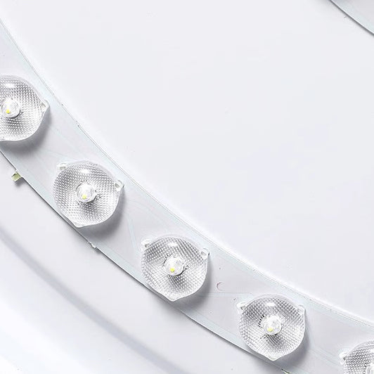 伝統的な中国風の円形四角形ラバーウッドフレームアクリルシェードLEDフラッシュマウントシーリングライト寝室用