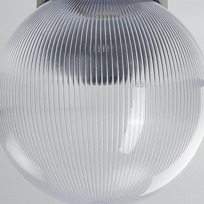 Modern Simplicity Waterproof Orb Polycarbonate Acrylic 1-Light Wall Sconce Lamp For Outdoor Patio