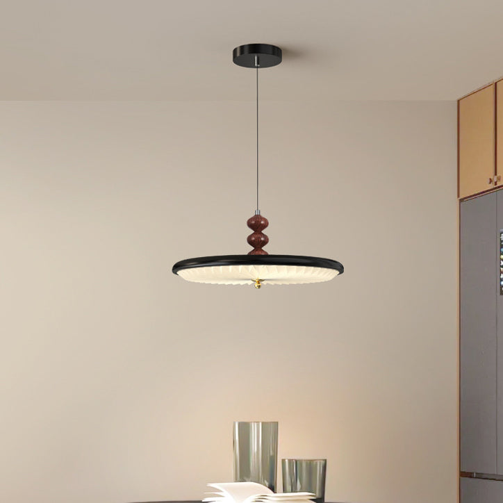 مصباح LED معاصر من الحديد المطاوع بتصميم نورديك، مصنوع من الخرز الدائري البيضاوي المتأرجح، مصنوع من مادة البولي فينيل كلوريد لغرفة المعيشة