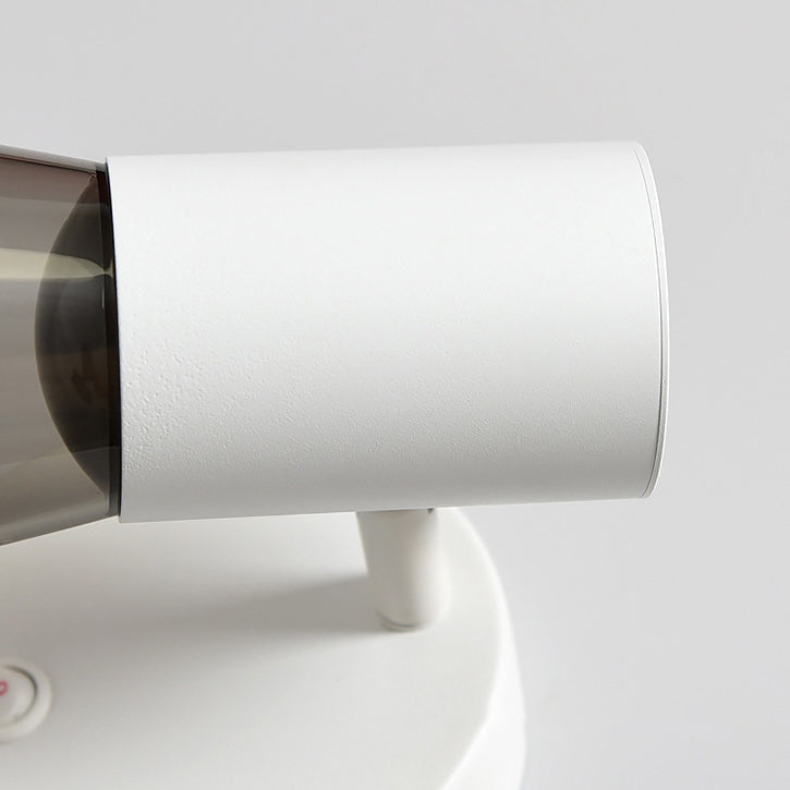 Modern Minimalist Round Cone Horn Shape Aluminum Acrylic 1-Light Wall Sconce Lamp For Bedroom