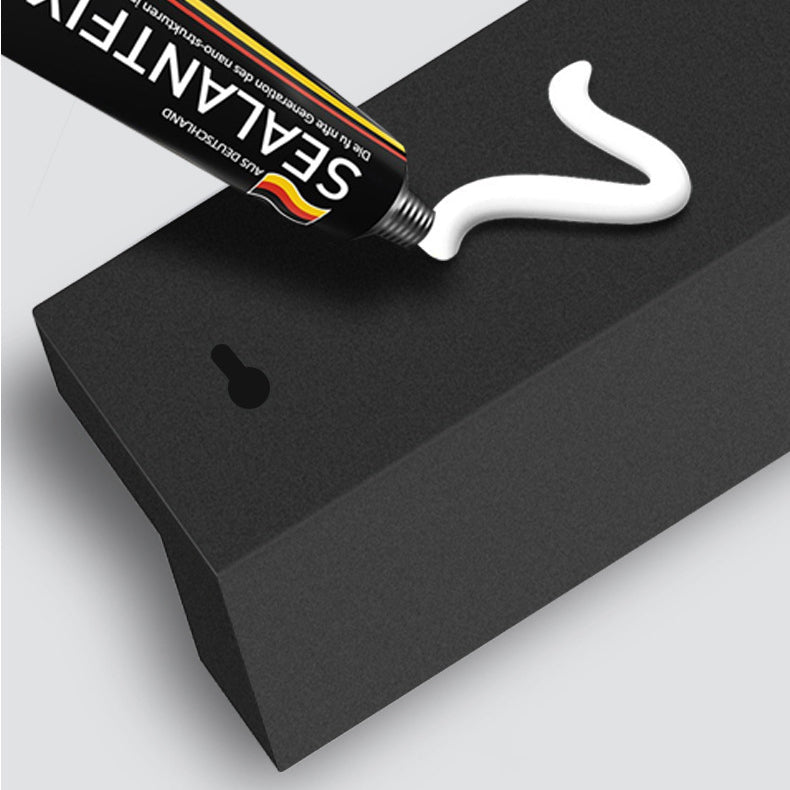 Modern Minimalist Solar Waterproof Sensor Rectangular ABS LED Wall Sconce Lamp For Outdoor Patio