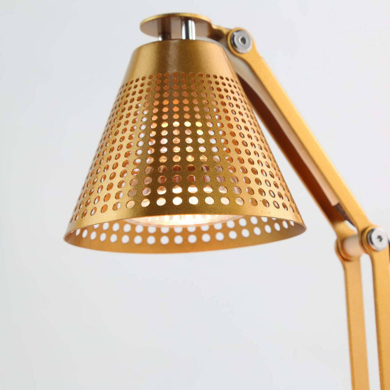 Modern Minimalist Romantic Collapsible Cylinder Striped Iron Glass Shade 1-Light Aroma Melting Wax Table Lamp For Bedroom