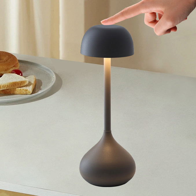 Contemporary Nordic Round Cylinder Aluminum LED Table Lamp For Living Room