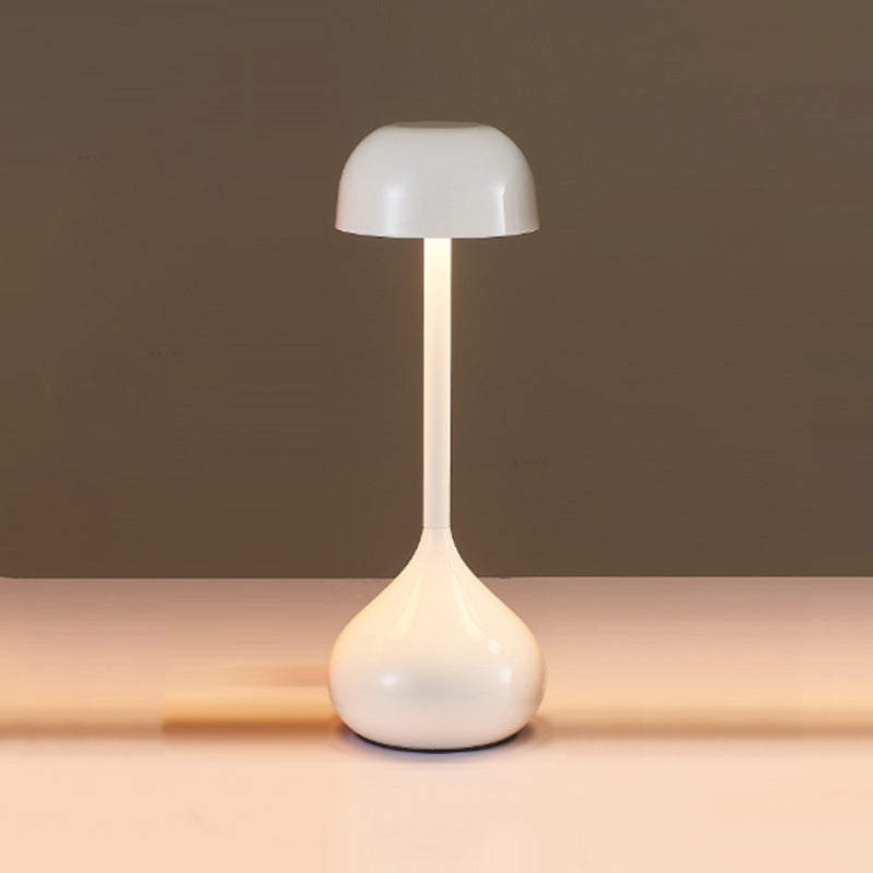 Contemporary Nordic Round Cylinder Aluminum LED Table Lamp For Living Room