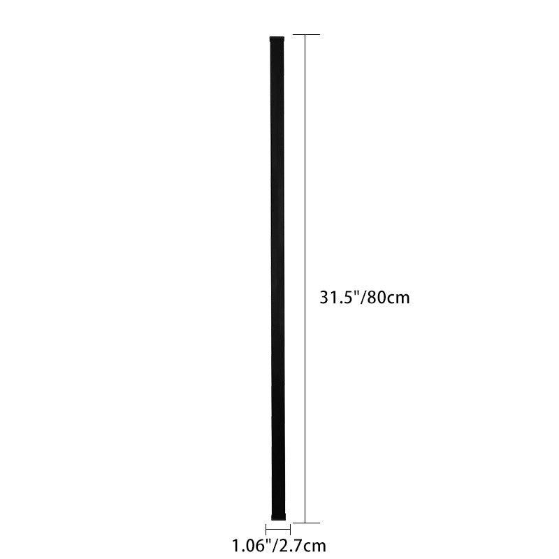 Modern Minimalist Stripe Aluminum Acrylic LED Wall Sconce Lamp For Living Room