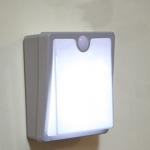 Modern Minimalist Square Plastic LED Table Lamp For Living Room