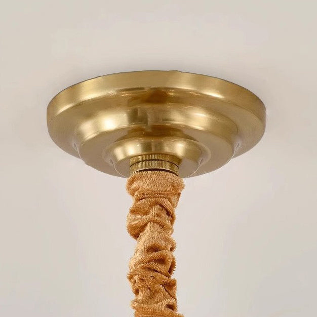 Modern Luxury Iron Frosted Glass Branch Leaves 6/8/9/12/15-Light Chandeliers For Living Room