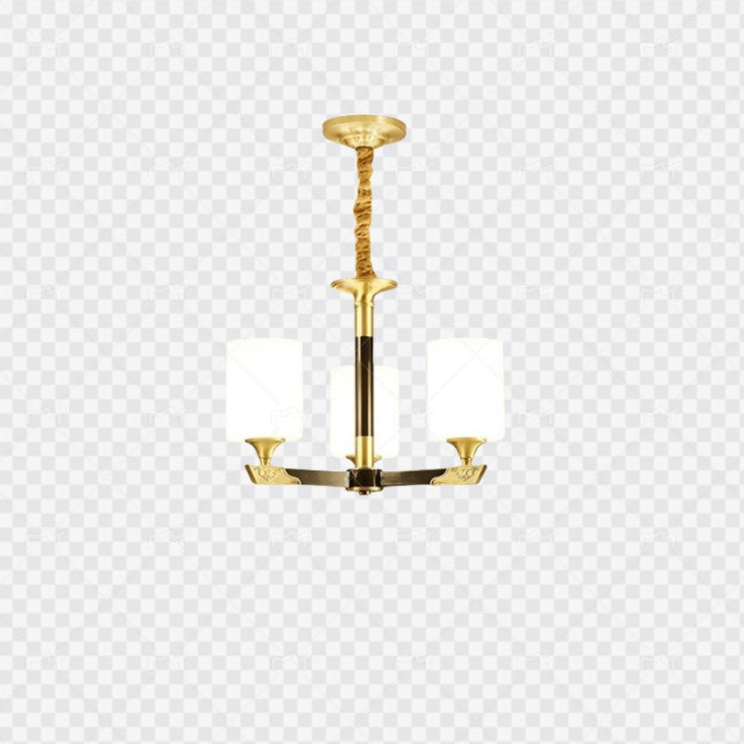 Traditional Chinese Brass Glass Cylinder Lantern Shade 3/6/8/10/15- Light Chandelier For Dining Room