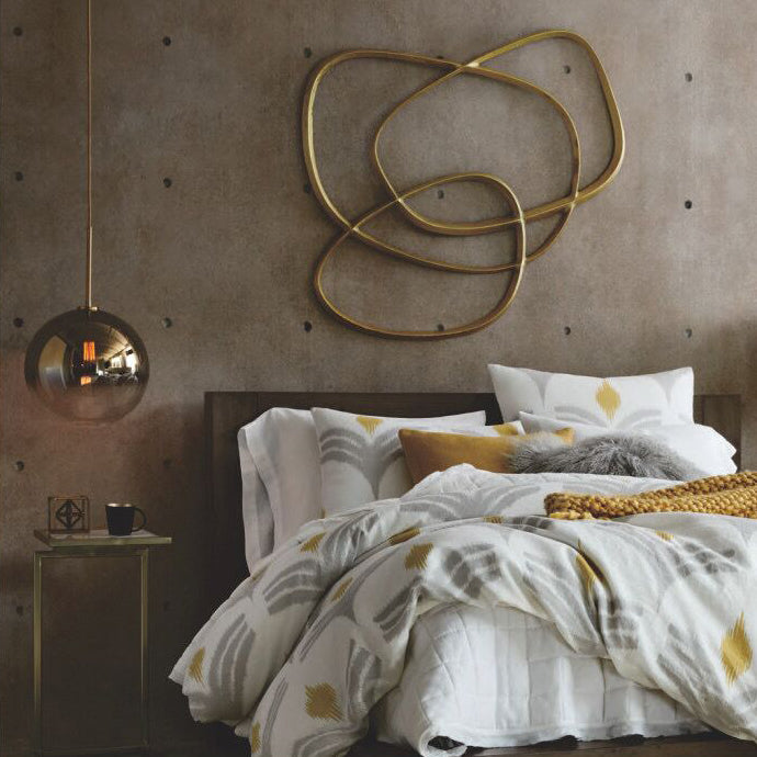 Modern Luxury Gradient Glass Globe Shade 1-Light Pendant Light For Dining Room