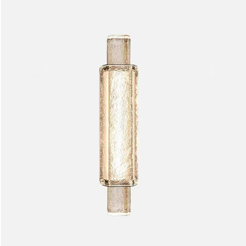 Modern Luxury Bubble Cylinder Iron Glass LED Wall Sconce Lamp For Bedroom