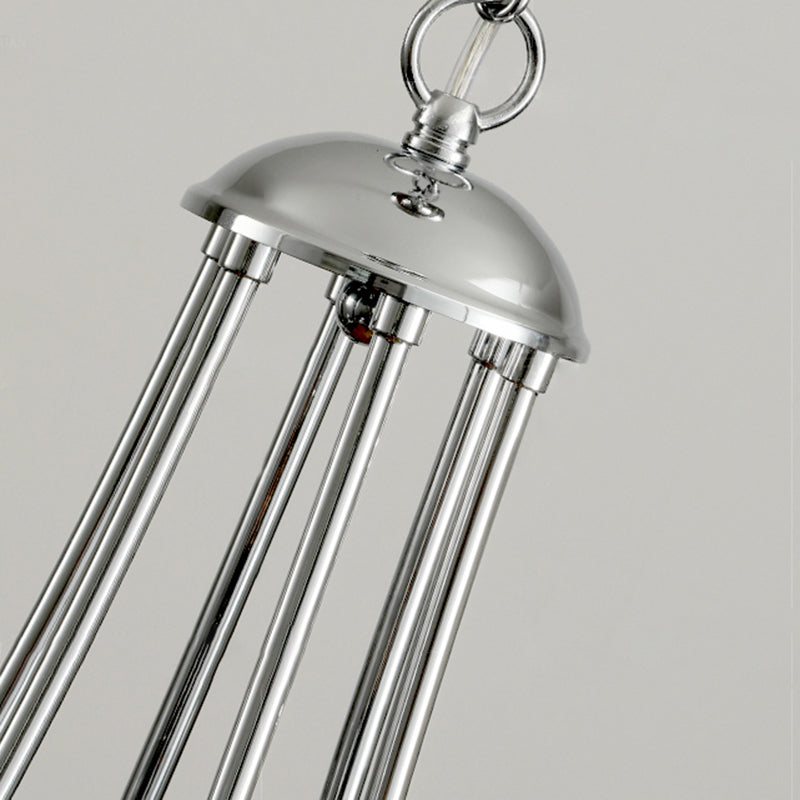 Traditional Vintage Curved Hook Branch Disc Base Hardware 3/6 Light Chandelier For Living Room