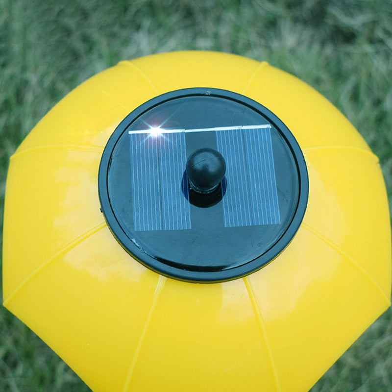Contemporary Creative ABS Umbrella-Shape Solar Waterproof LED Lawn Insert Light For Outdoor Patio