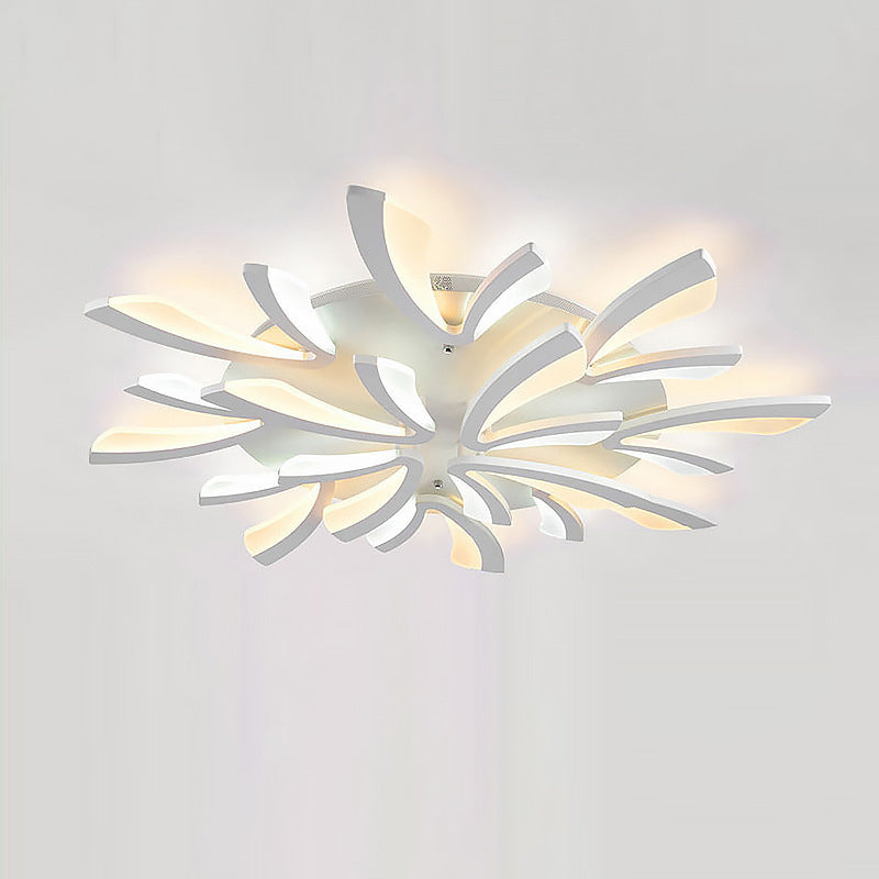 مصباح سقف LED بتصميم الهندباء الأكريليكي المعاصر من نورديك، مثبت على السقف لغرفة النوم