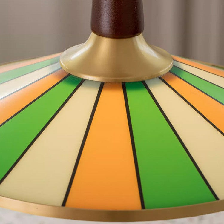 Contemporary Creative Copper Acrylic Flying Saucer Shade LED Pendant Light For Living Room