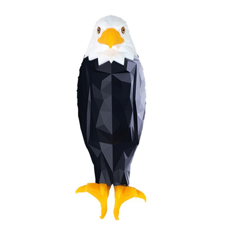 Contemporary Creative Bald Eagle Projector USB Rechargeable LED Magnetic Wall Sconce Lamp Night Light For Bedroom