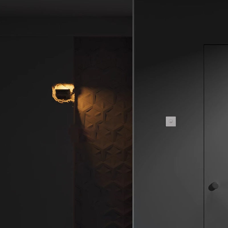 مصباح حائط LED مع مستشعر جسم الإنسان بتصميم عصري إبداعي لغرفة النوم