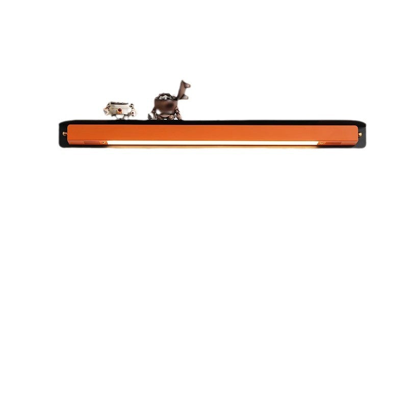 Modern Minimalist Iron Acrylic Straight Line LED Wall Sconce Lamp For Bedroom