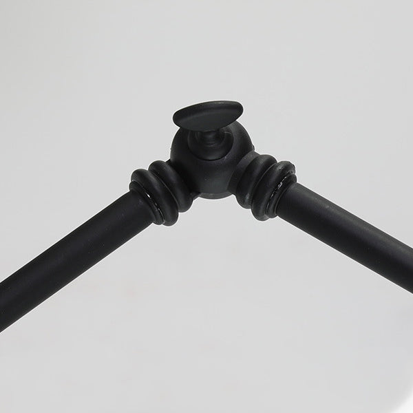 Contemporary Nordic Iron Semicircular 1-Light Rocker Arm Table Lamp For Bedroom