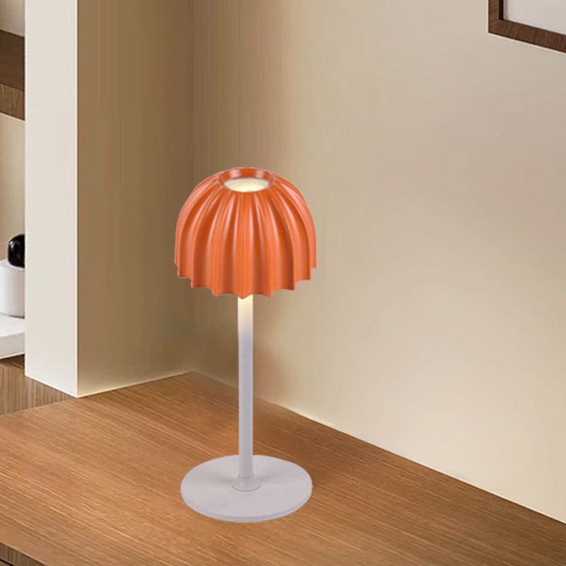 Contemporary Scandinavian Umbrella Shape PC Hardware USB LED Table Lamp Night Light For Bedroom