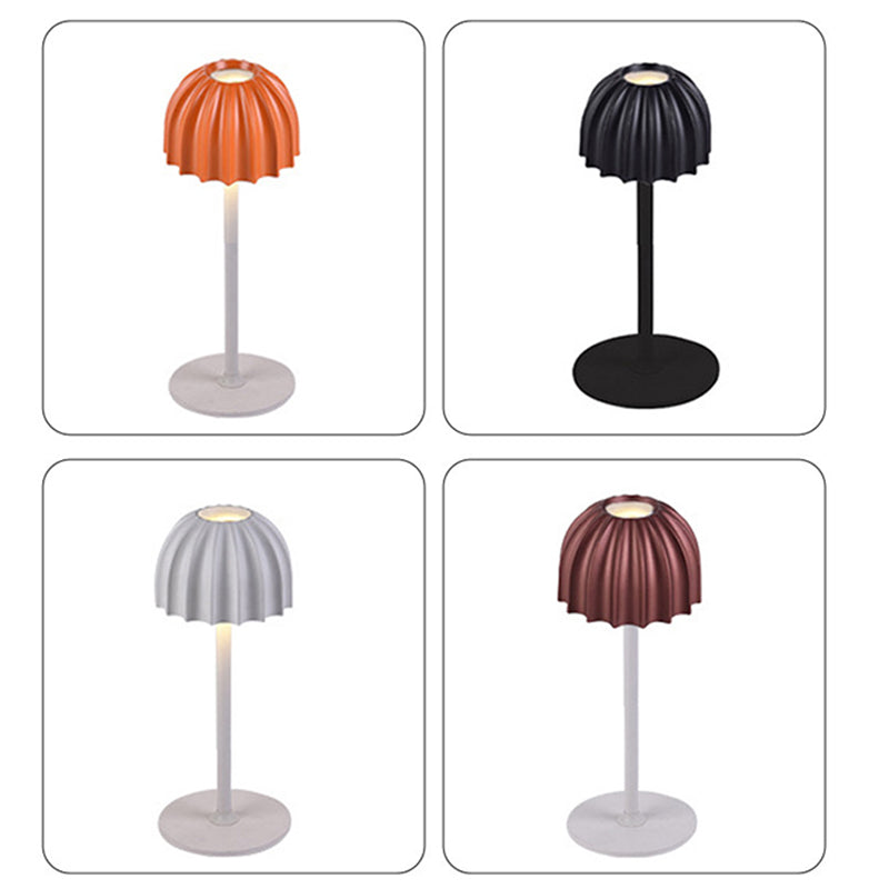 Contemporary Scandinavian Umbrella Shape PC Hardware USB LED Table Lamp Night Light For Bedroom