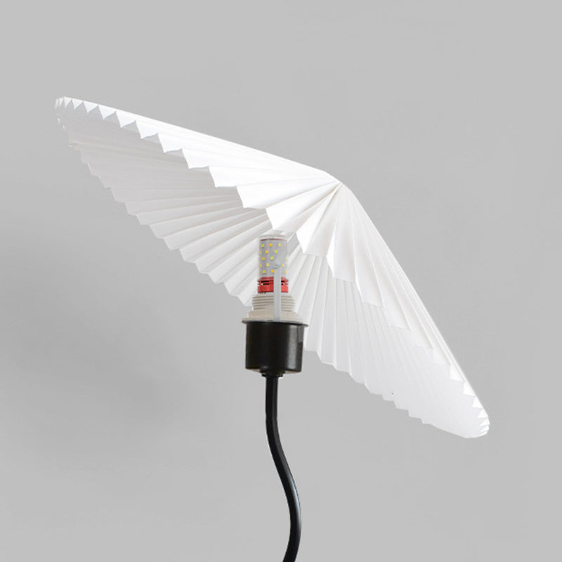 Modern Minimalist Floor Lamp – 1-Light Cone Shade in Iron & Aluminum for Living Room