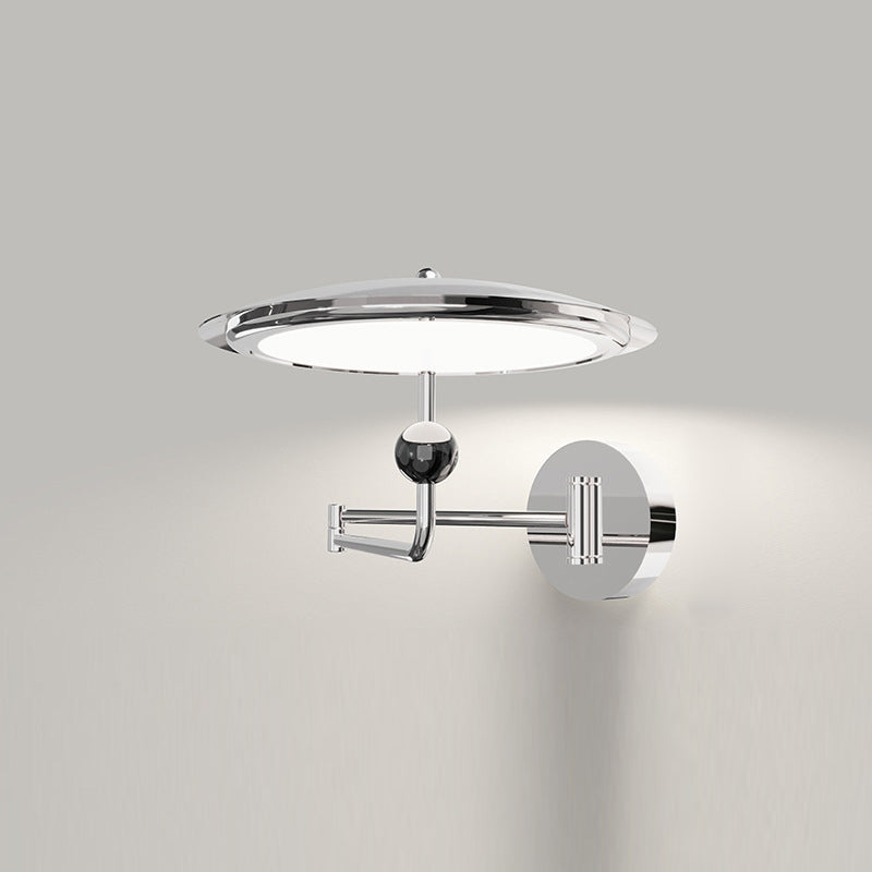 مصباح حائط LED معدني أكريليك بتصميم بسيط وعصري لغرفة النوم