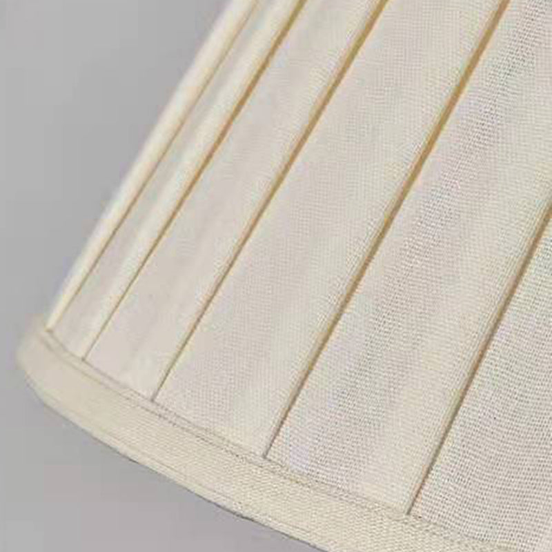 Elegant Porcelain Table Lamp with Pleated Shade – Traditional Chinese Classic Touch