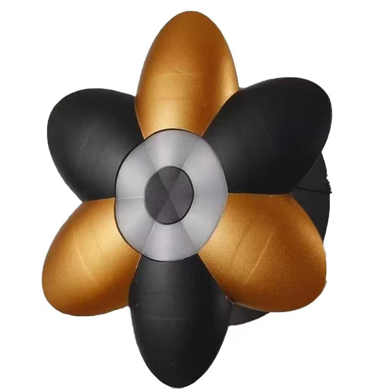 Contemporary Industrial Flower-Shaped Design Aluminum LED Wall Sconce Lamp for Outdoor Patio