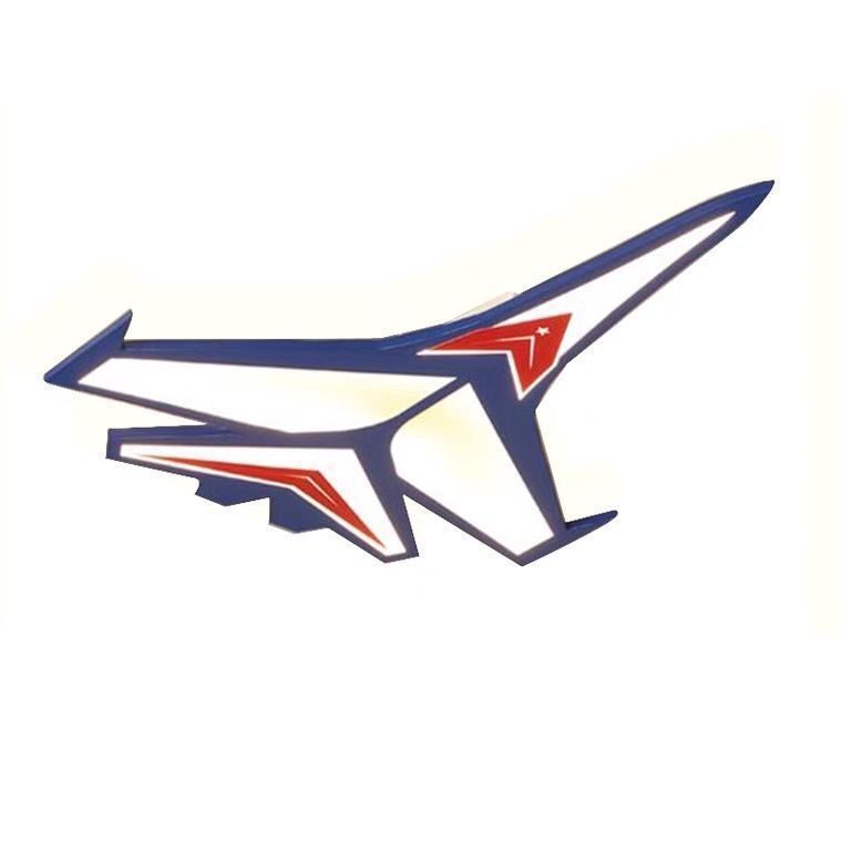 Contemporary Creative Kids Cartoon Airplane Iron LED Flush Mount Ceiling Light For Bedroom