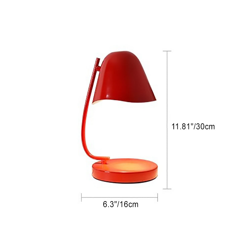 Traditional French Dome Plastic 1-Light Melting Wax Table Lamp For Bedroom