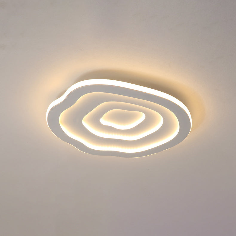 مصباح سقف LED مثلث الشكل من الألومنيوم بتصميم عصري بسيط لغرفة النوم