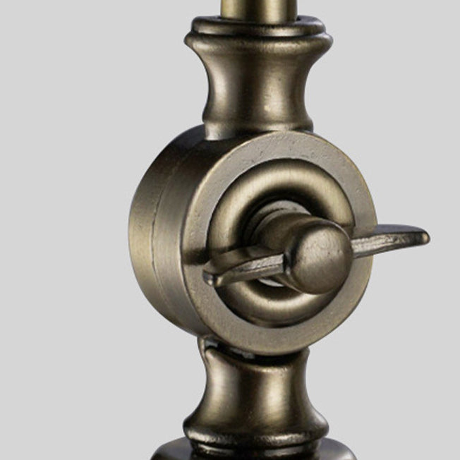 Contemporary Industrial Dome Iron 1-Light Table Lamp For Bedroom