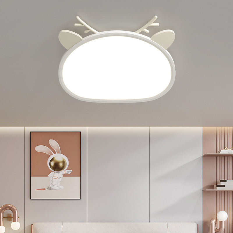 Children's Room LED Ceiling Light with Cute Animal Design