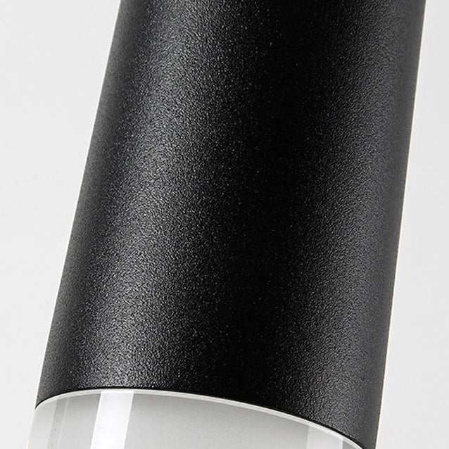 Modern Minimalist Round Branch Acrylic Iron LED Chandeliers For Living Room