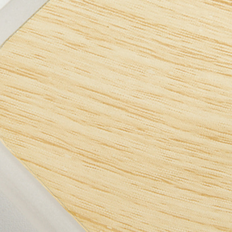 現代的なスカンジナビアの円形四角アクリル鉄製LED壁取り付け用燭台ランプ(リビングルーム用)