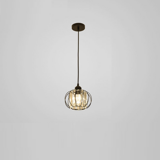 Contemporary Scandinavian Curved Long Strip Acrylic Iron LED Pendant Light For Living Room