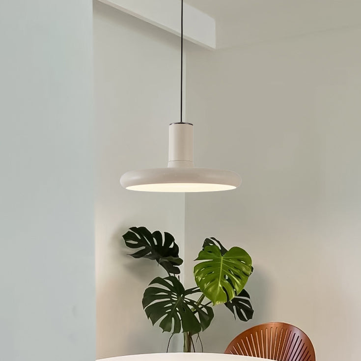 مصباح معلق صيني تقليدي على شكل أسطوانة دائرية من الألومنيوم، مزود بمصباح واحد لغرفة المعيشة