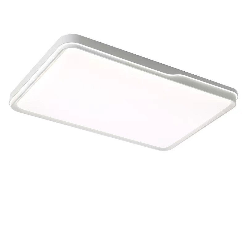 مصباح سقف LED بسيط عصري دائري مربع مستطيل من الأكريليك الحديدي لغرفة المعيشة