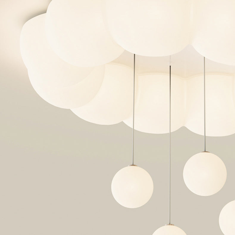 مصباح سقف LED دائري معاصر من الحديد الإسكندنافي لغرفة النوم