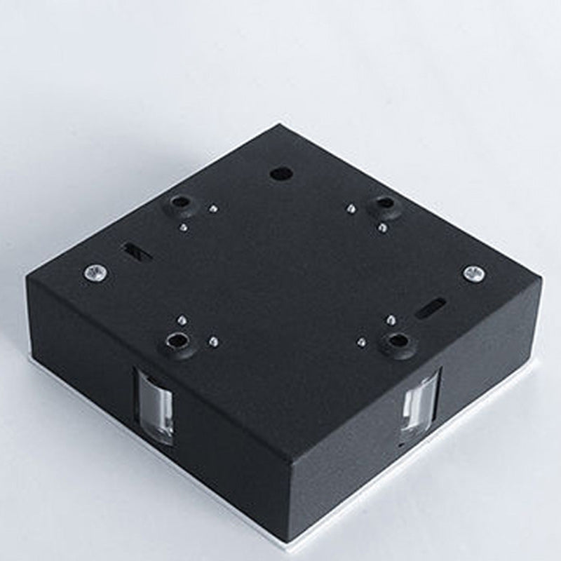 Modern Minimalist Aluminum Round Square LED Wall Sconce Lamp For Hallway