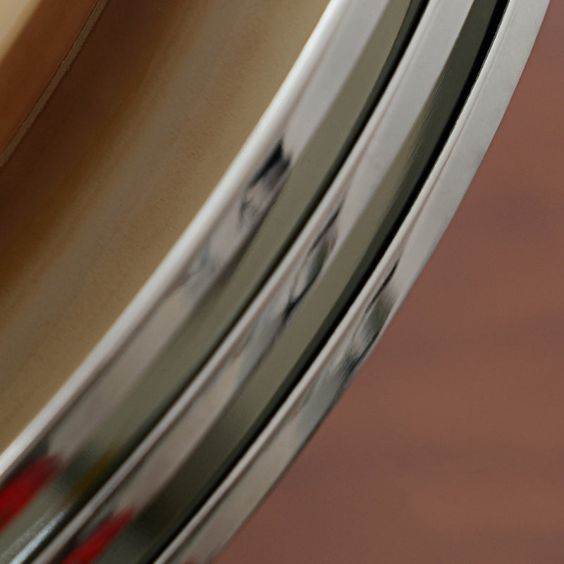 Traditional Vintage Iron Glass Custard Tart Round 3-Light Semi-Flush Mount Ceiling Light For Hallway