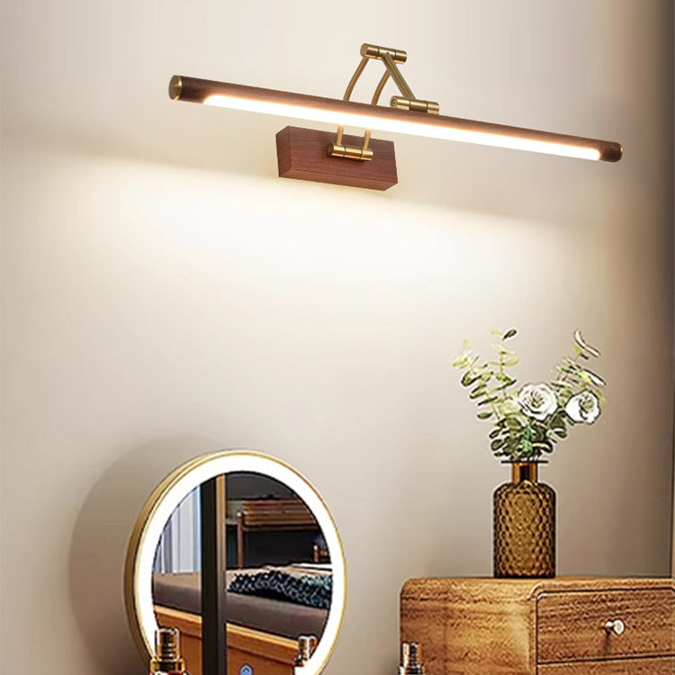 Modern Simplicity Iron Acrylic Foldable Strip LED Wall Sconce Lamp Vanity Light For Bathroom