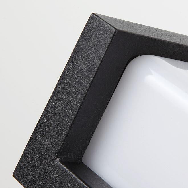 Modern Minimalist Waterproof Aluminum PC Rectangular LED Wall Sconce Lamp For Outdoor Patio