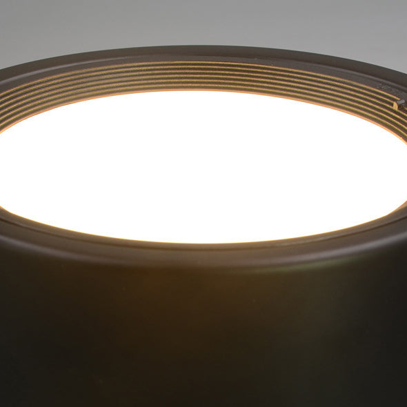 مصباح LED دائري أسطواني من الألومنيوم بتصميم عصري بسيط للممر