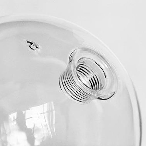 Modern Simplicity Iron Glass Circle Ball Bubble 15/24 Light Chandeliers For Living Room