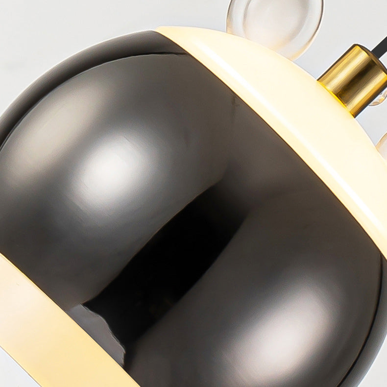 Contemporary Creative Kids Aluminum Iron Acrylic Cartoon Model Liftable LED Pendant Light For Bedside